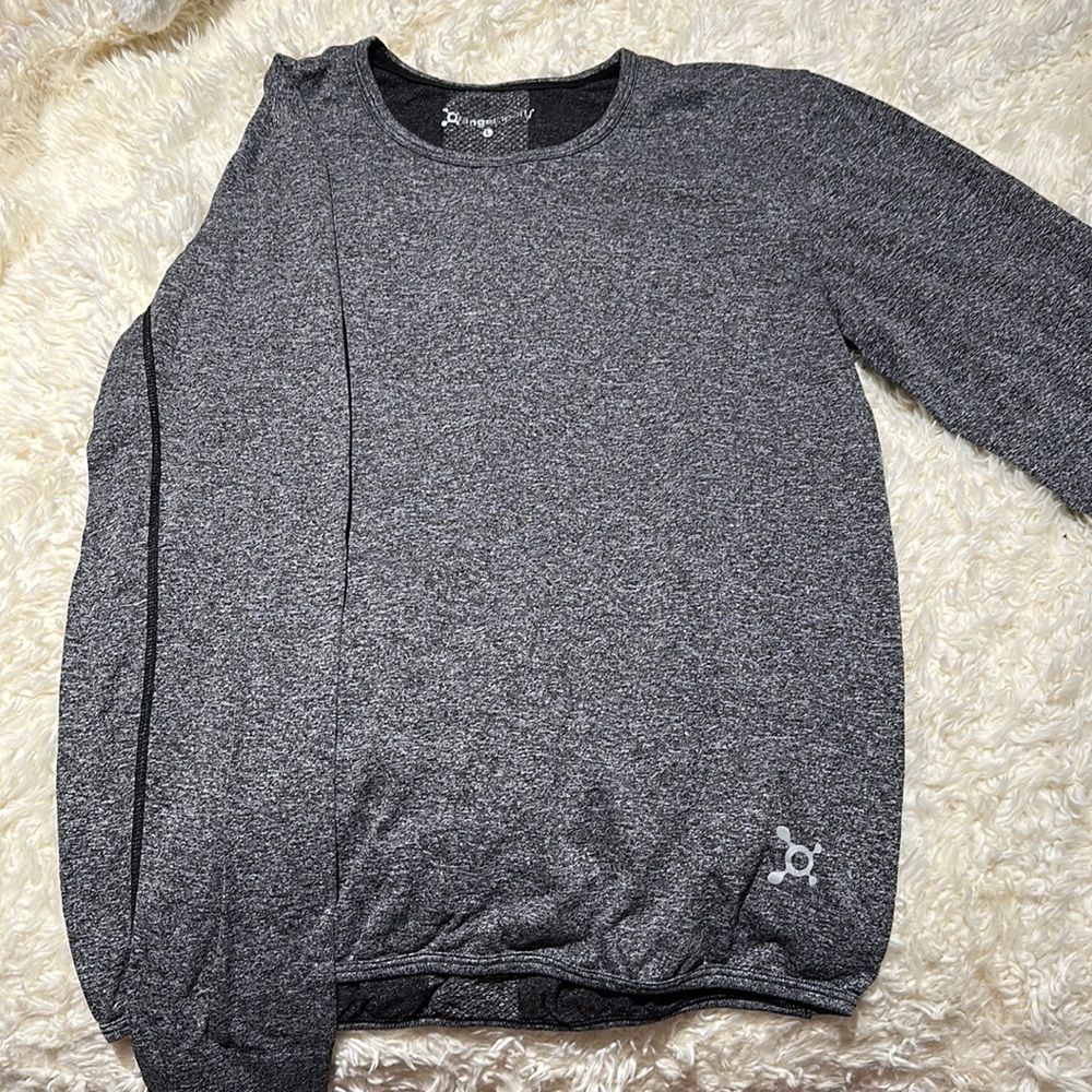 Orangetheory Gray Long Sleeve Tee